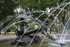 Brunnen, Wandbrunnen, Springbrunnen