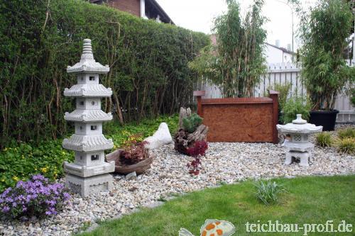 Pagode und Bonsai